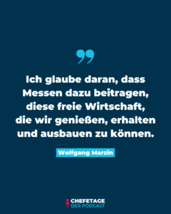 Wolfgang Marzin - CEO Messe Frankfurt