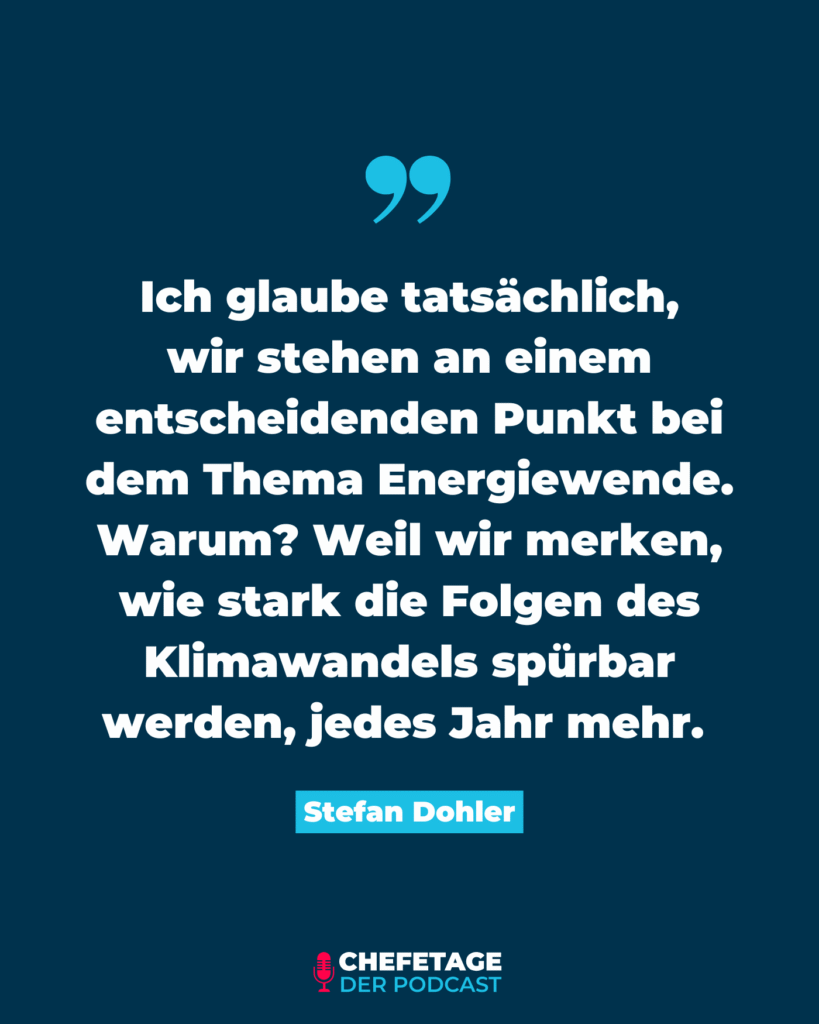 Stefan Dohler - CEO EWE AG