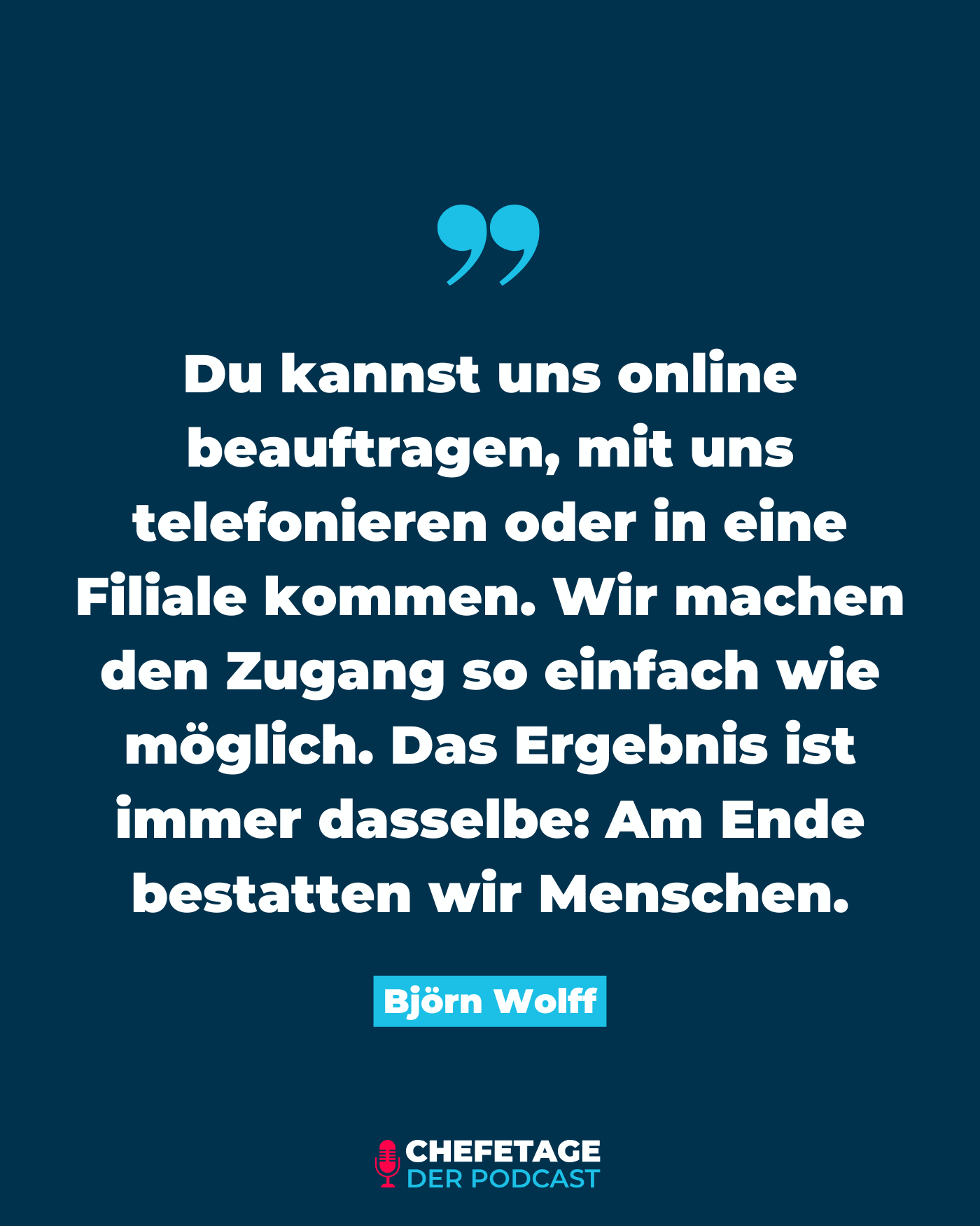 Björn Wolff - Gründer mymoria