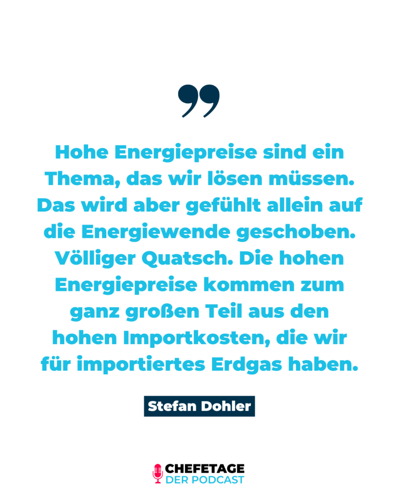 Stefan Dohler - CEO EWE AG