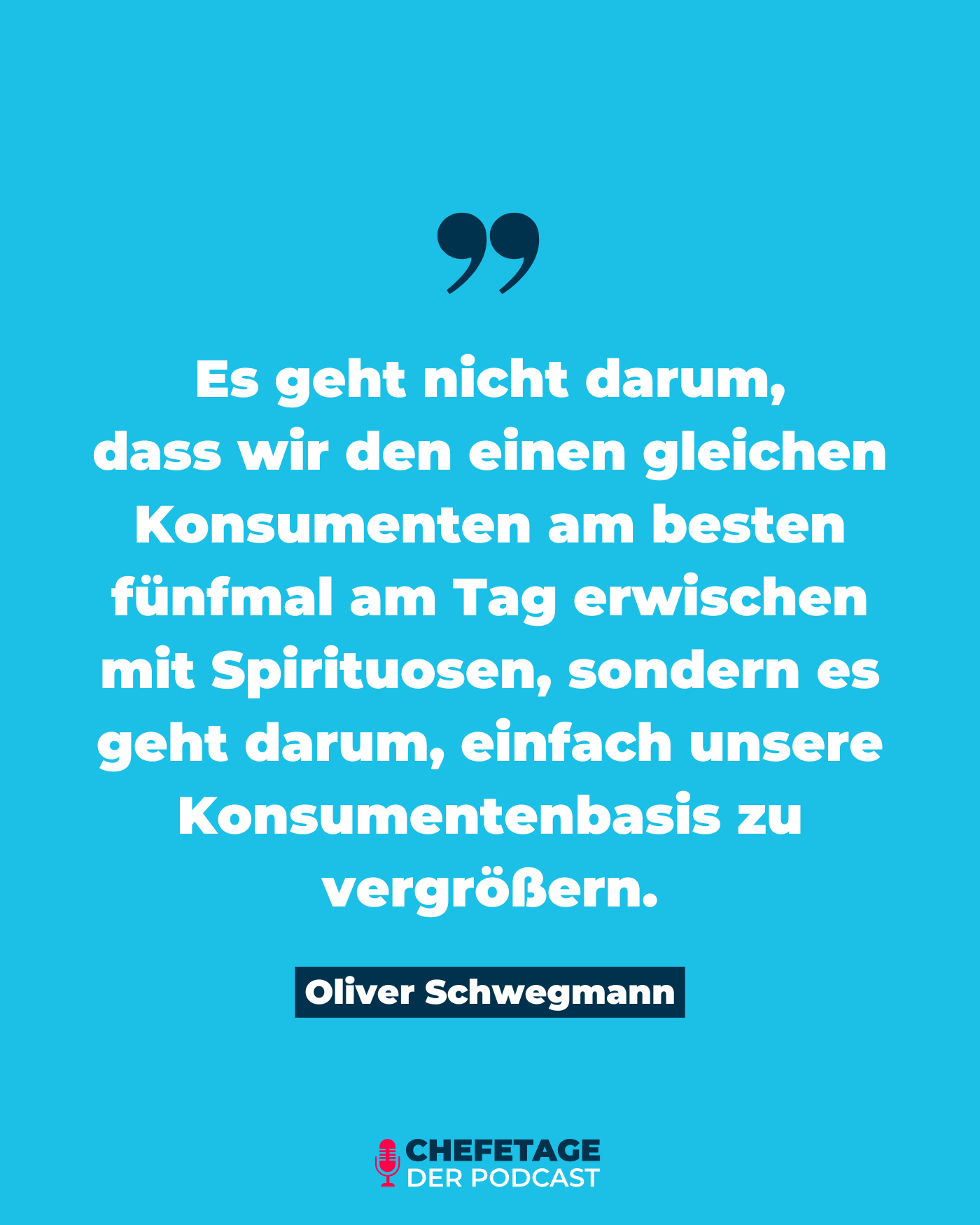 Oliver Schwegmann - CEO Berentzen-Gruppe