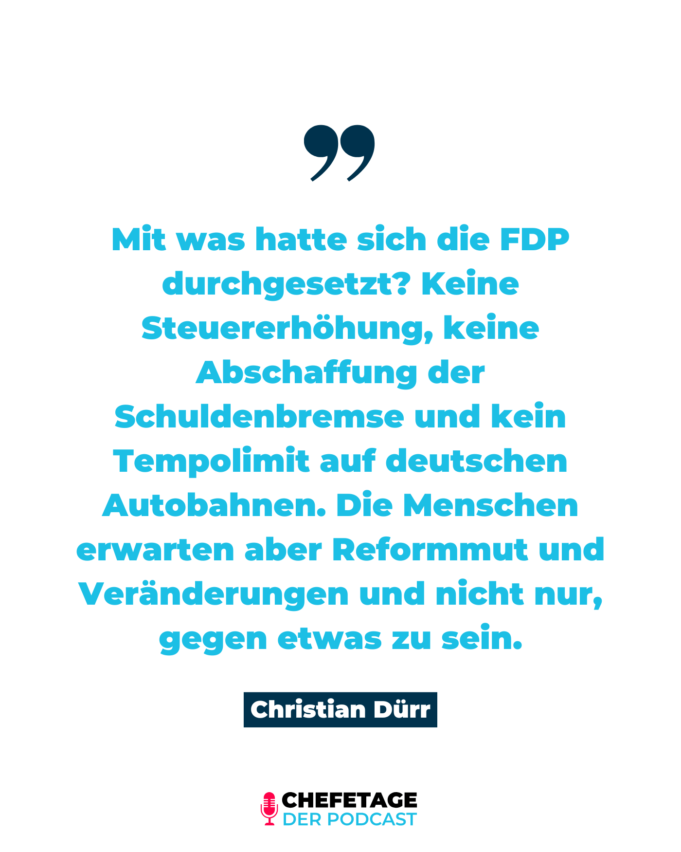 Christian Dürr - Bundesvorsitzender FDP