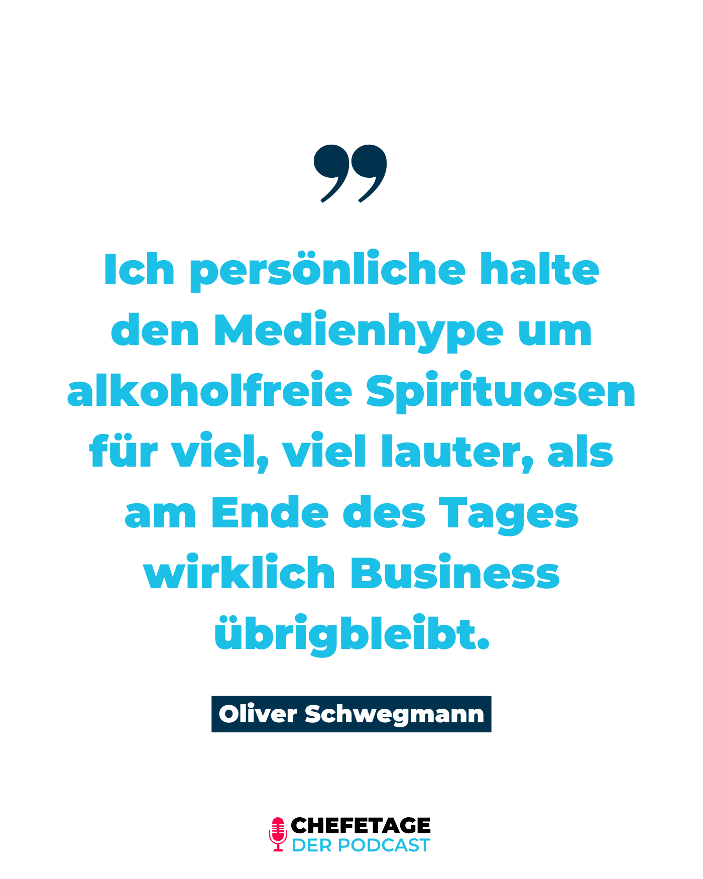Oliver Schwegmann - CEO Berentzen-Gruppe