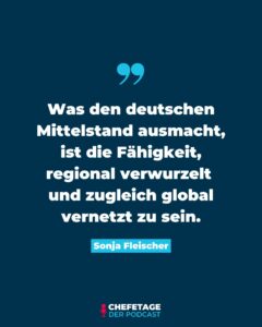 Dr. Sonja Fleische - CHRO ebm-papst - Zitate aus dem Podcast Chefetage