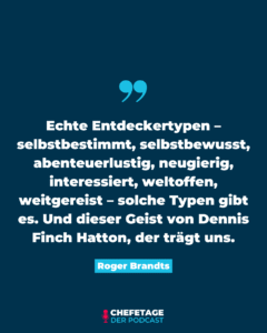 Roger Brandts - Gründer Fynch-Hatton