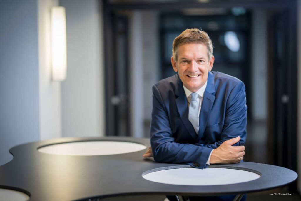Wolfgang Große Entrup, Hauptgeschäftsführer des Verbands der Chemischen Industrie (VCI) im Podcast Chefetage